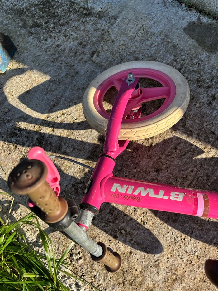 Draisienne btwin decatlon rose - photo numéro 3