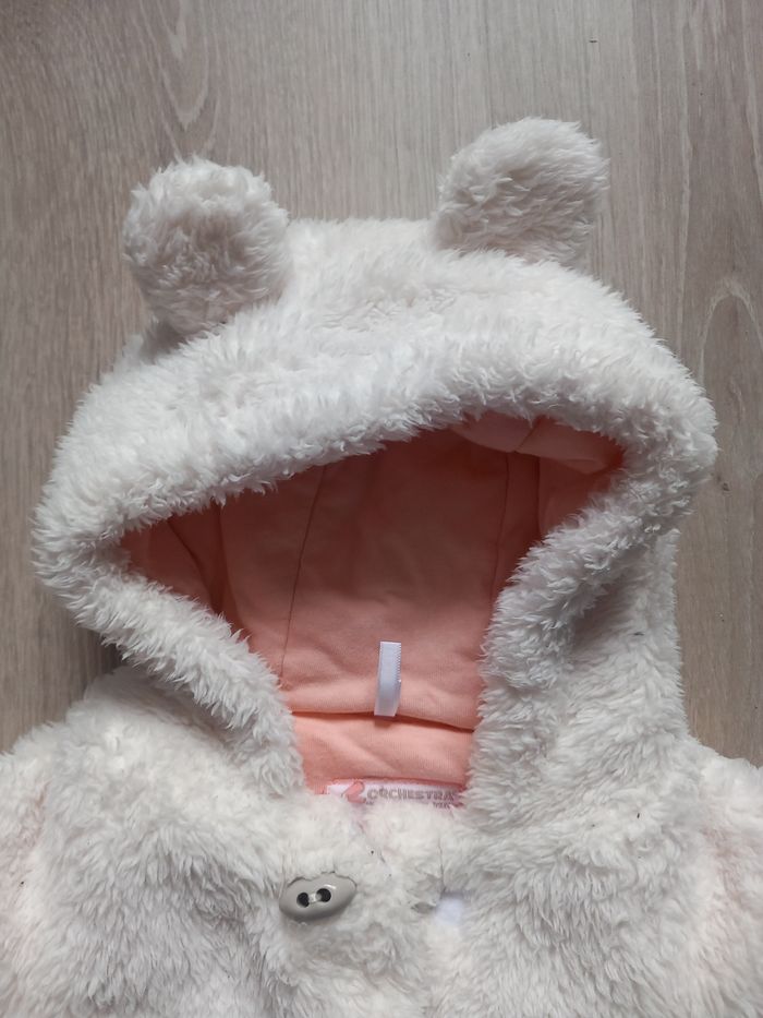 Manteau blanc capuche Orchestra 6M - photo numéro 4