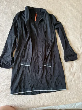 Robe chemise noire Cop Copine – Taille 38 – Chic et intemporelle