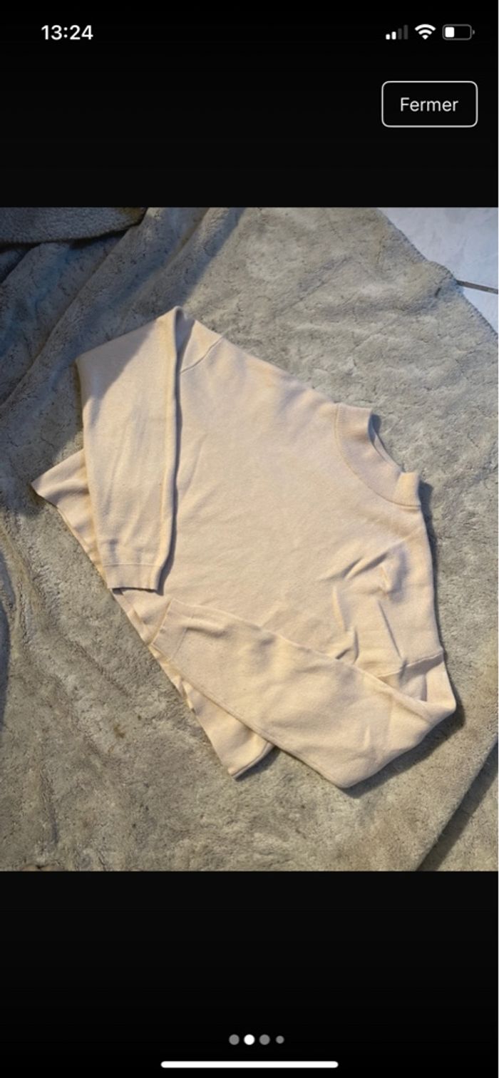 Pull beige Bershka - photo numéro 3