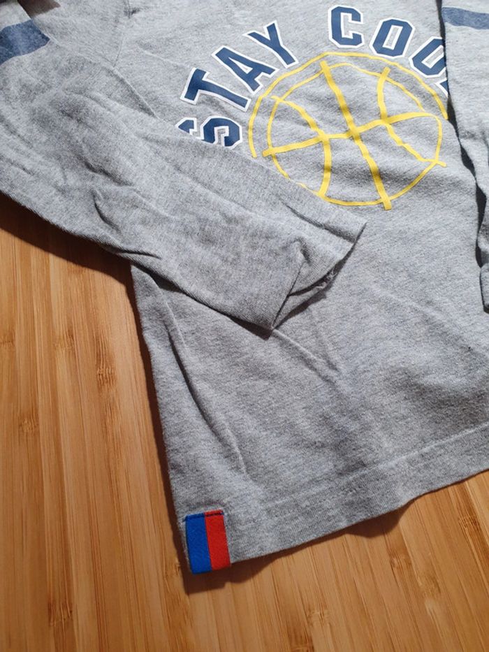 Lot 3 t-shirts manches longues Lupilu 110cm 116cm 4 ans 5 ans 6 ans - photo numéro 5