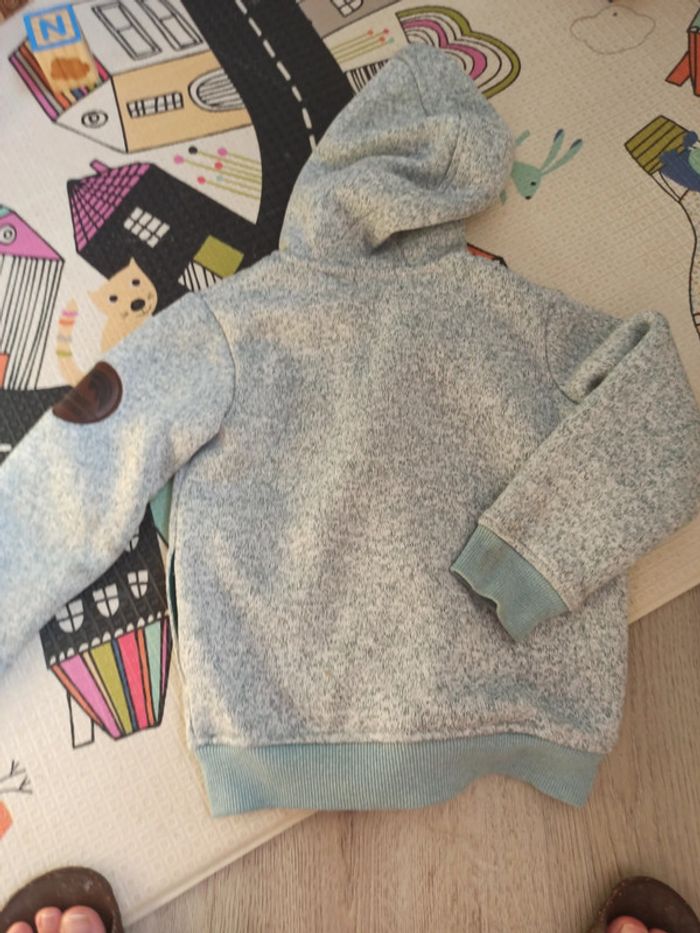 Gilet à zip chaud et capuche - photo numéro 4