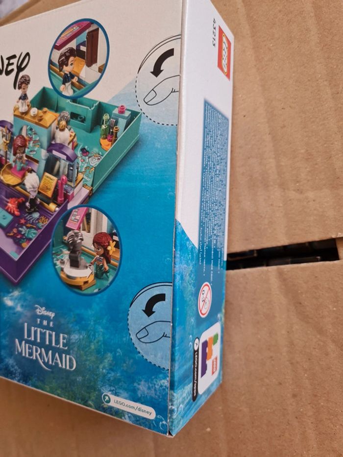 Lego disney 43213 - la petite sirène - le livre dhistoire - neuf - photo numéro 3