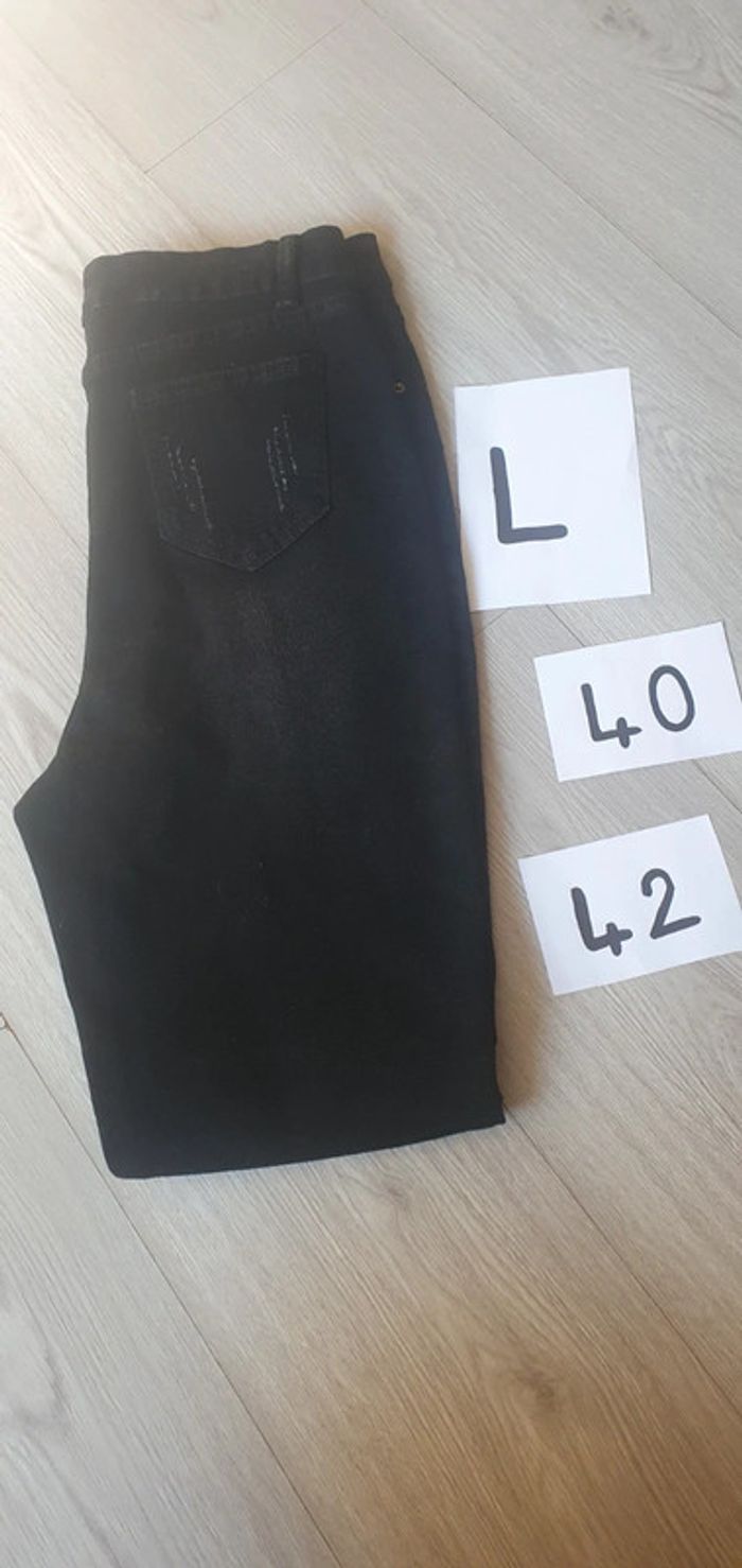 Pantalon noir taille L - photo numéro 3