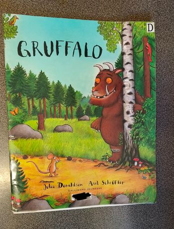 livre grand format Gruffalo

