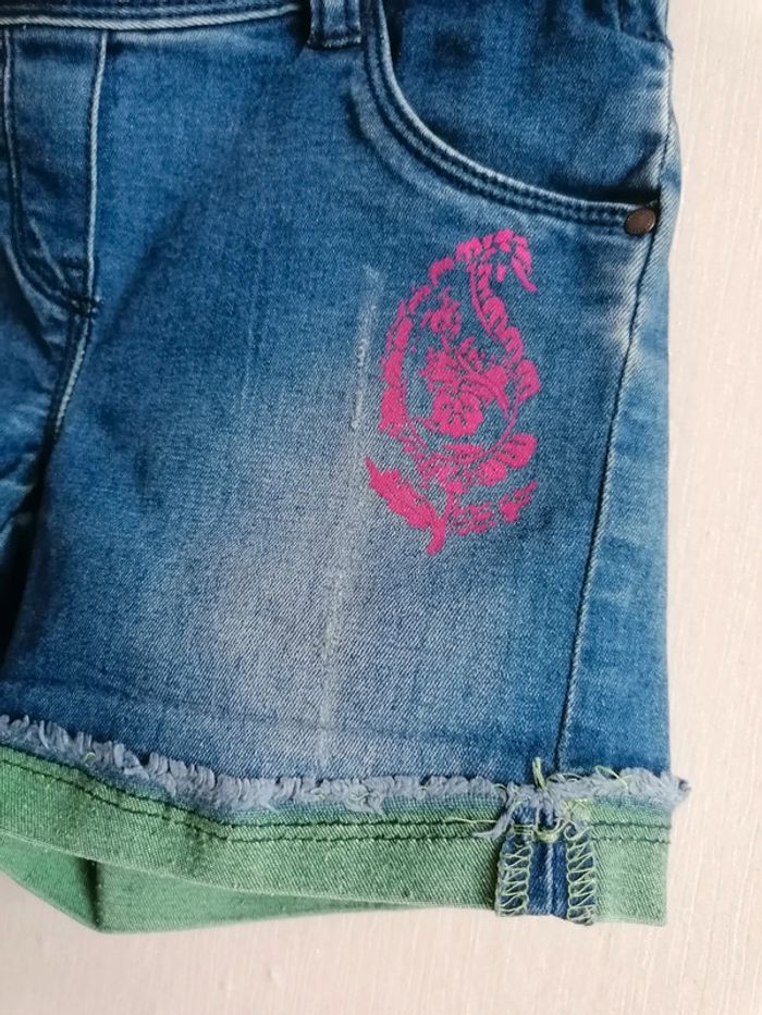 Short 6ans 116cm Pomme Framboise - photo numéro 4