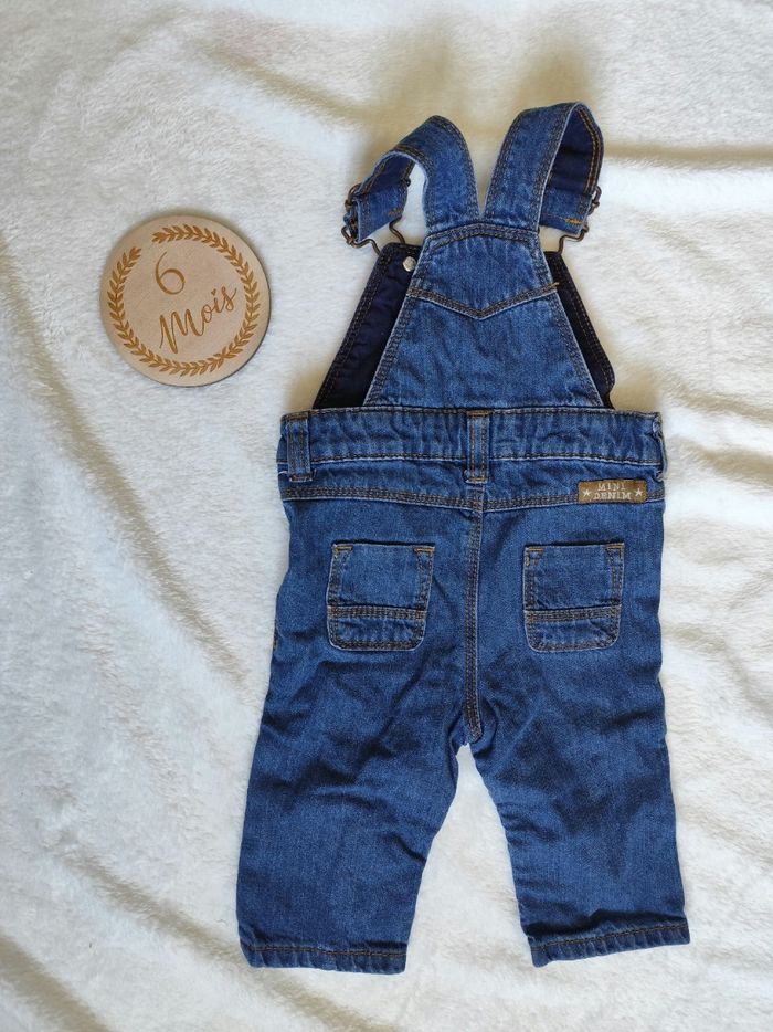 Salopette en jeans Kiabi, taille 6 mois 👣 - photo numéro 6