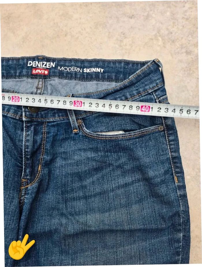 Short Levi's Denizen W34 FR44 Bleu Homme men #SHO38 - photo numéro 4