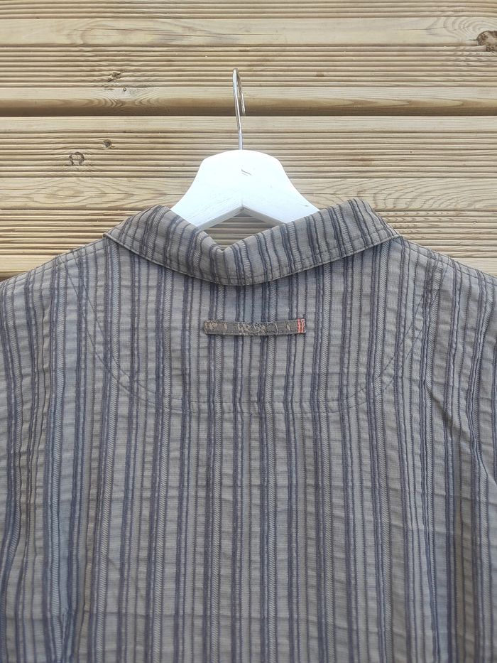 Veste Patrice Breal femme vintage rétro chic élégante marron automne hiver Taille 44 XXL - photo numéro 8