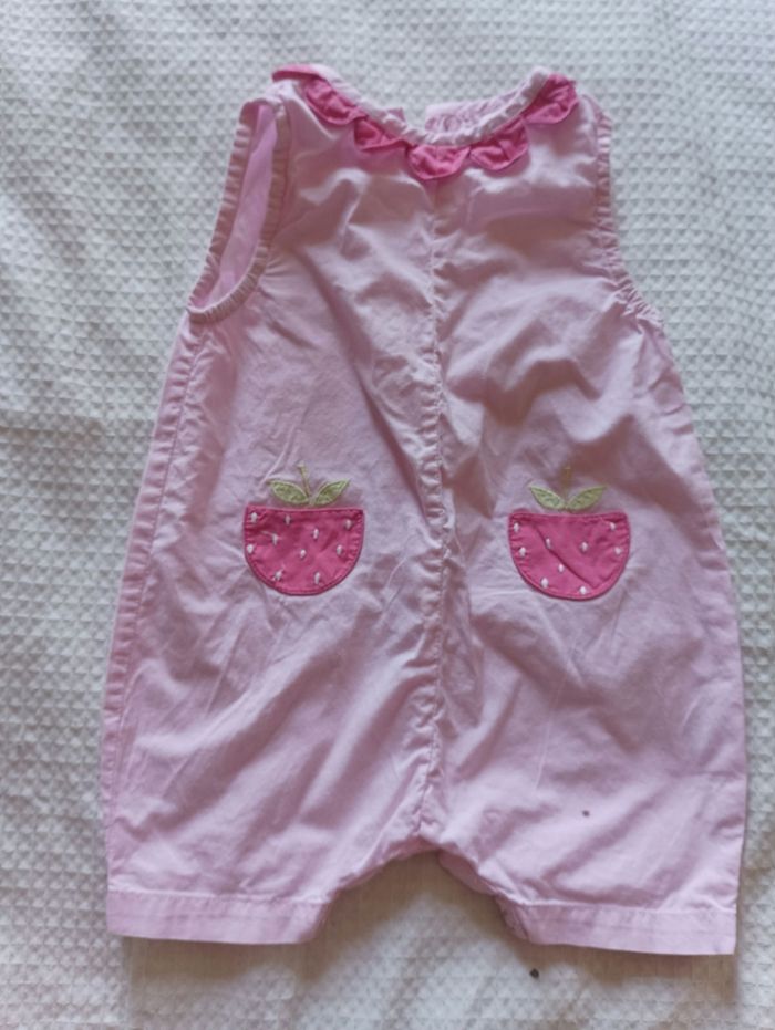 Combishort rose fraise