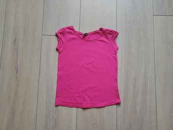 Maillot manche courte rose. Fille 6ans. Marque Tape à l'oeil