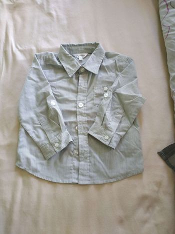 Chemises manches longues 24 mois