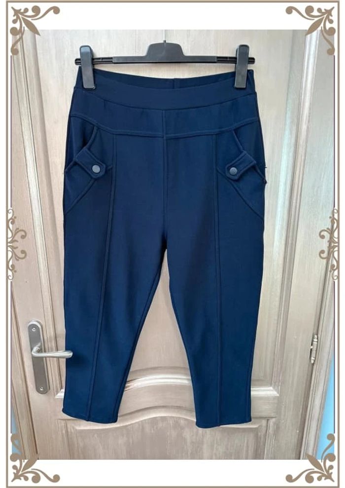 Pantalon doublé bleu marine 4XL / 5XL - photo numéro 2