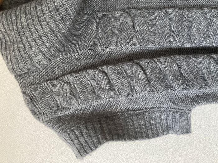 pull long sans manche maille torsadée - photo numéro 4