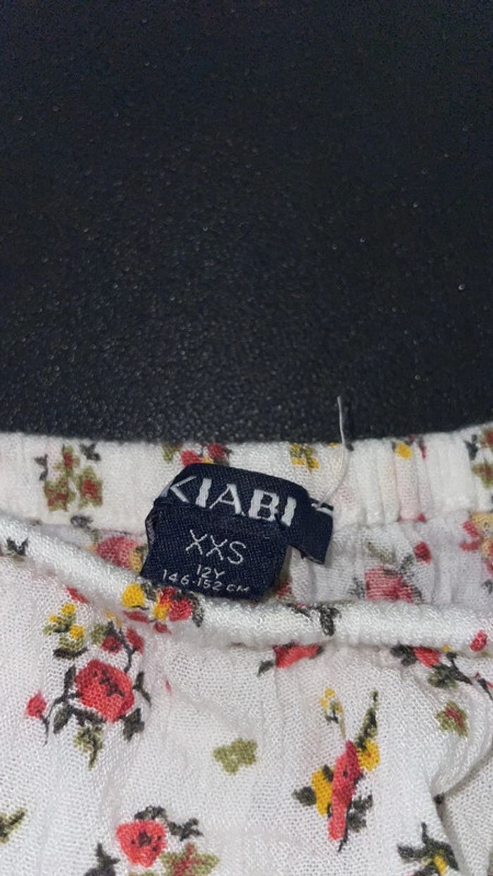 Crop top a feurs - photo numéro 2