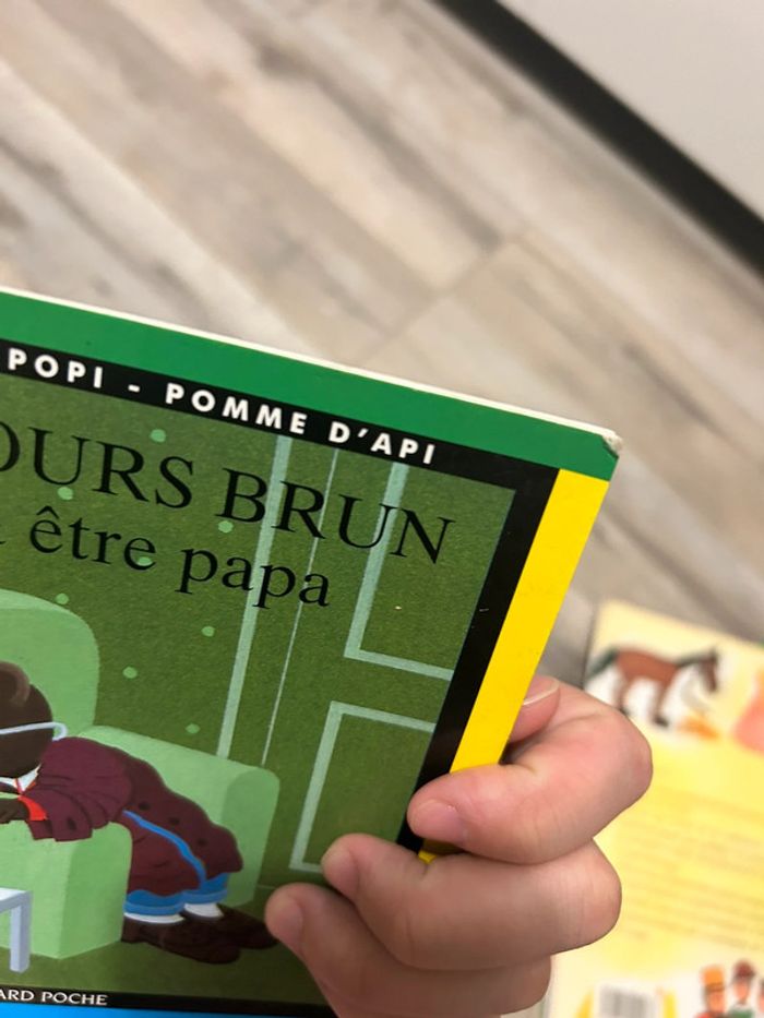 Livre petit ours brun joue à être papa - photo numéro 3