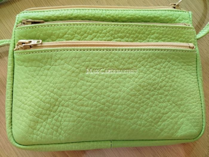 Pochette vert pomme Max Capdebarthes