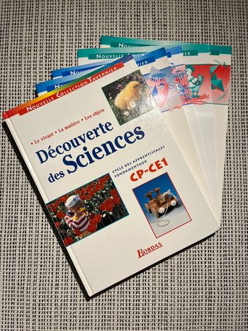 Découverte des Sciences - Cp/Ce1 - Collection tavernier - Bordas 1996