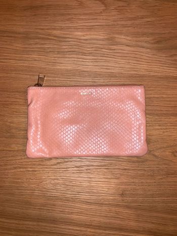 Porte-monnaie/ pochette simili cuir rose femme Stradivarius