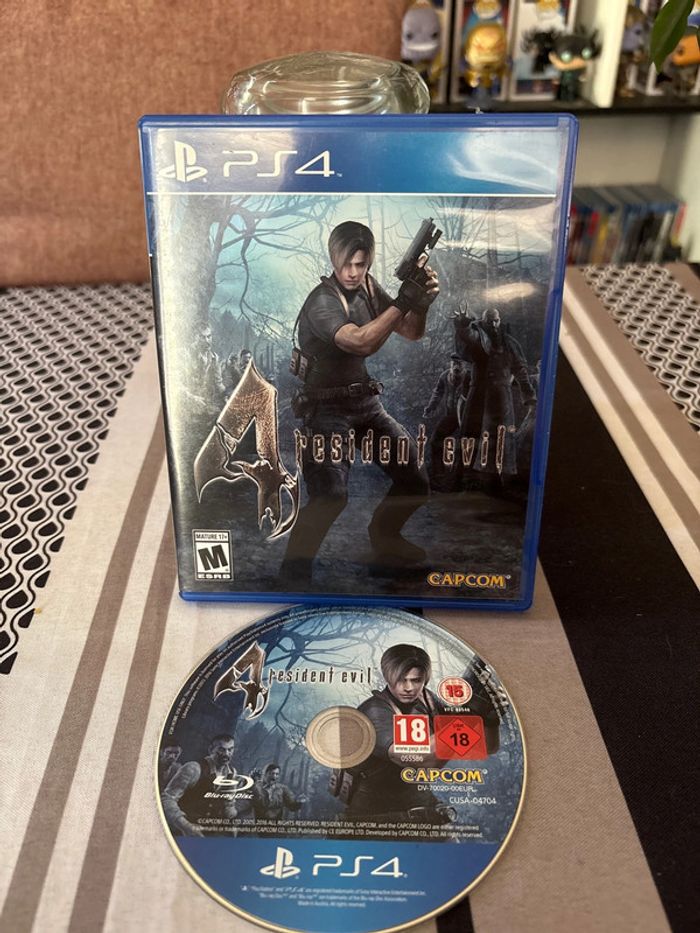 Jeu ps4 resident evil 4