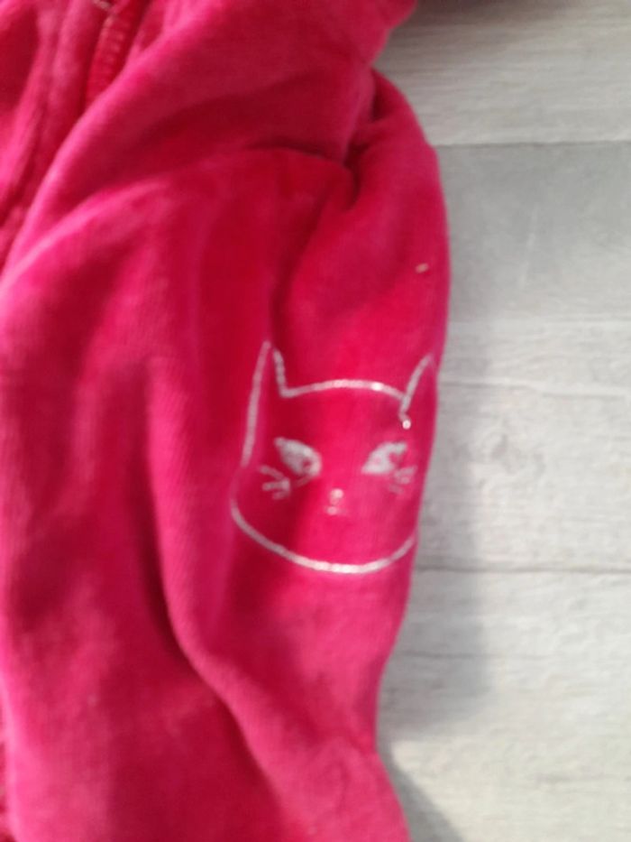 Gilet 6 m chat fille - photo numéro 3