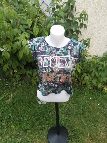 tee shirt court taille M - Mim - 100% polyester