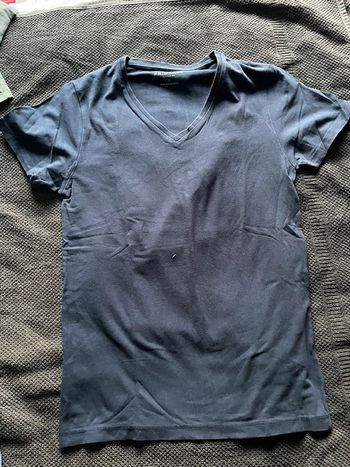 T-shirt homme bleu marine,