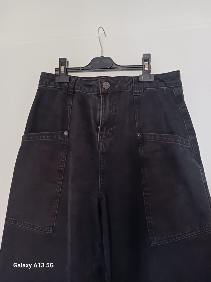 Pantalon noire large - photo numéro 3