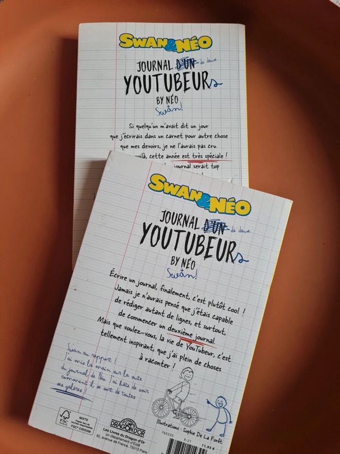 Swan et Neo - journal de deux youtubeurs - tome 1 et 2 - photo numéro 3