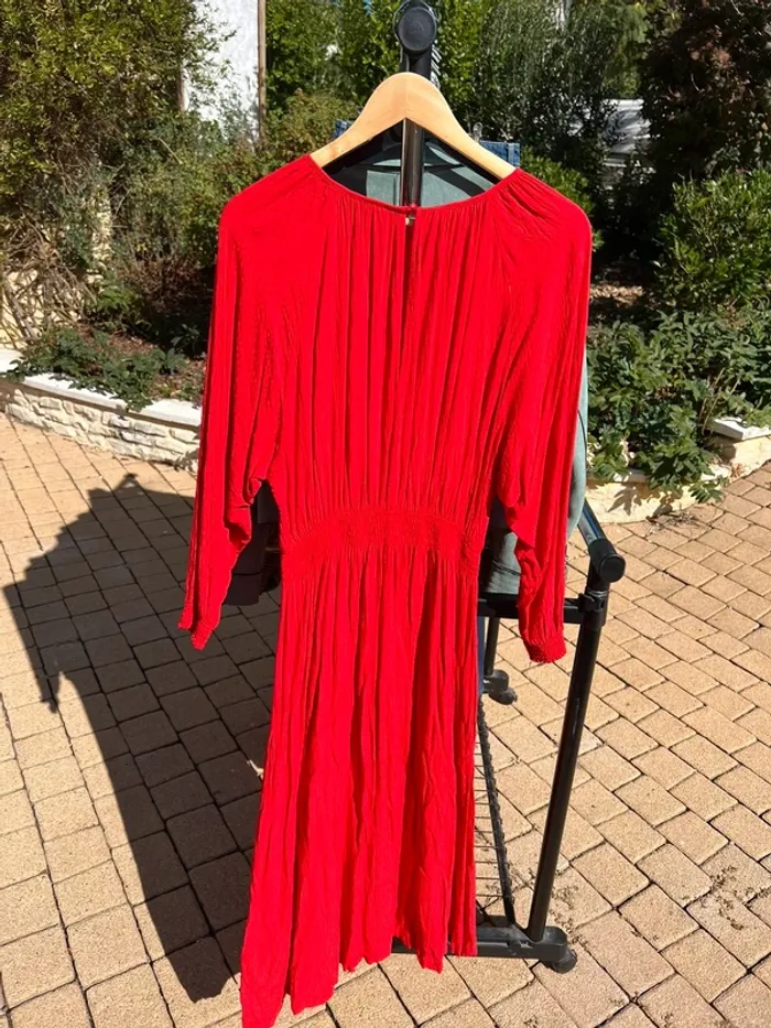 Robe rouge H&M - photo numéro 3