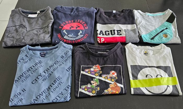 Lot 7 maillots manches longues