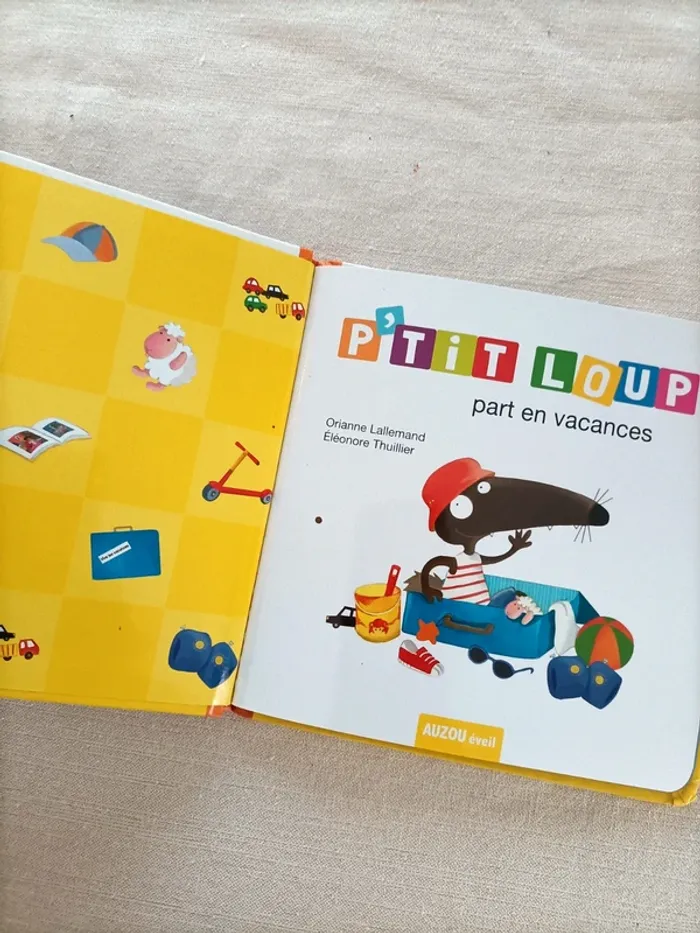 Livre P'tit Loup part en vacances - photo numéro 7