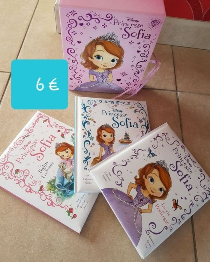 Coffret livres Sophia princesse