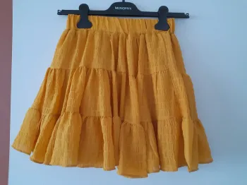 Mini jupe à volants