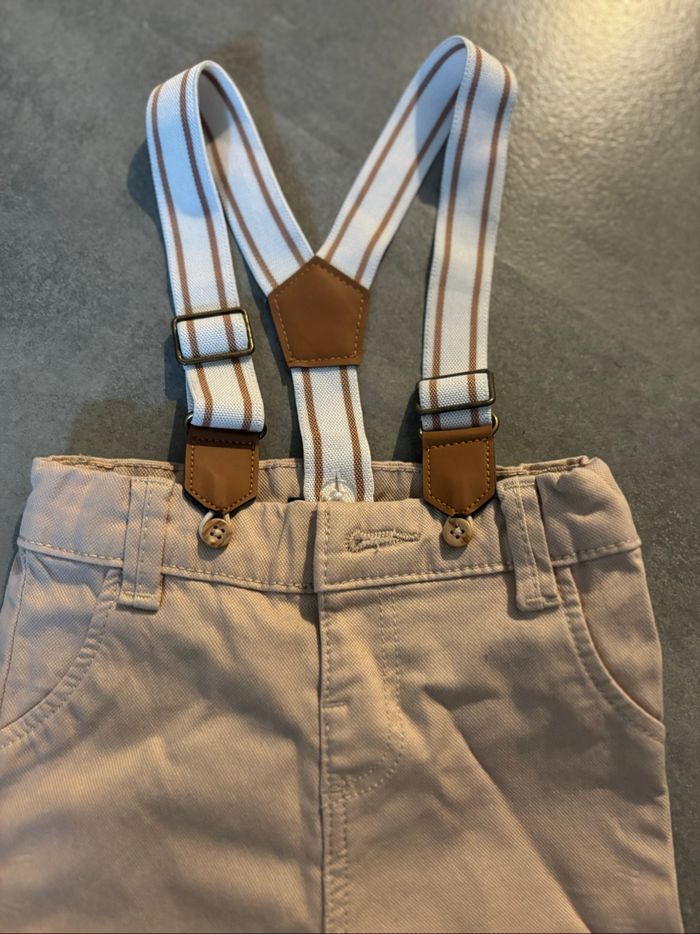 Top Salopette beige neuf - photo numéro 2