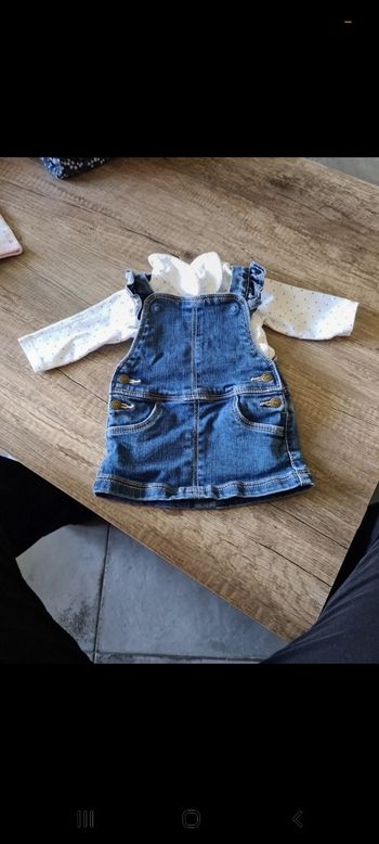 Ensemble robe en jean