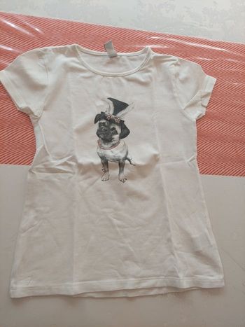 Tee-shirt zara 7/8ans
