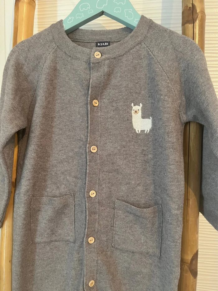 Combinaison sans pieds en maille fine taille 24 mois - photo numéro 2