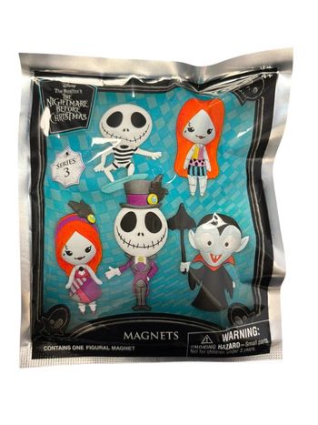 Magnet Disney l’étrange Noël de Monsieur Jack Aimant 3D séries 3 Monogram neuf