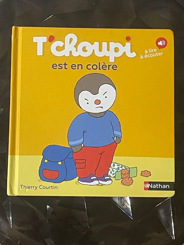 Livre Tchoupi est en colère