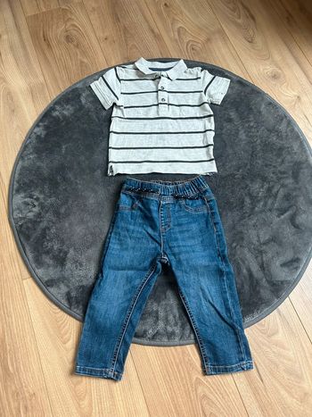 Polo et jean 12-18mois