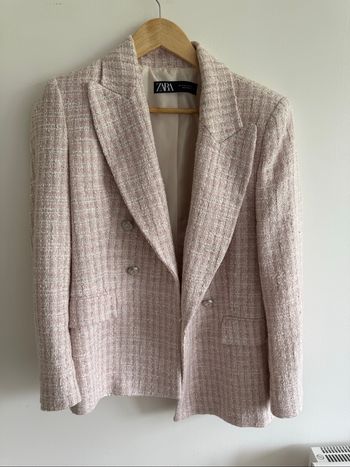 Blazer rose Zara taille 38 M