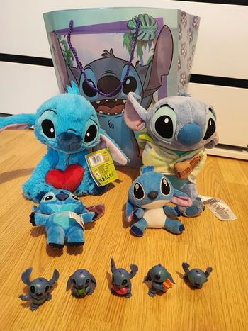 Lot peluche stitch Disney