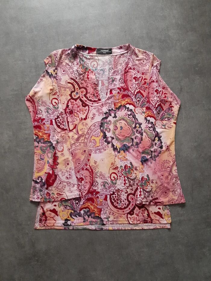 Top manche longue femme