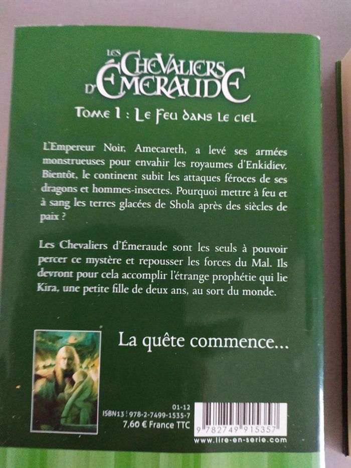 Les chevaliers d'émeraude Tomes 1 et 2 - photo numéro 3