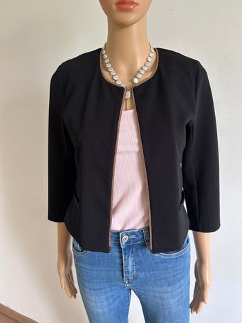 Blazer noir et doré LolaLiza taille française 36 jamais porté 