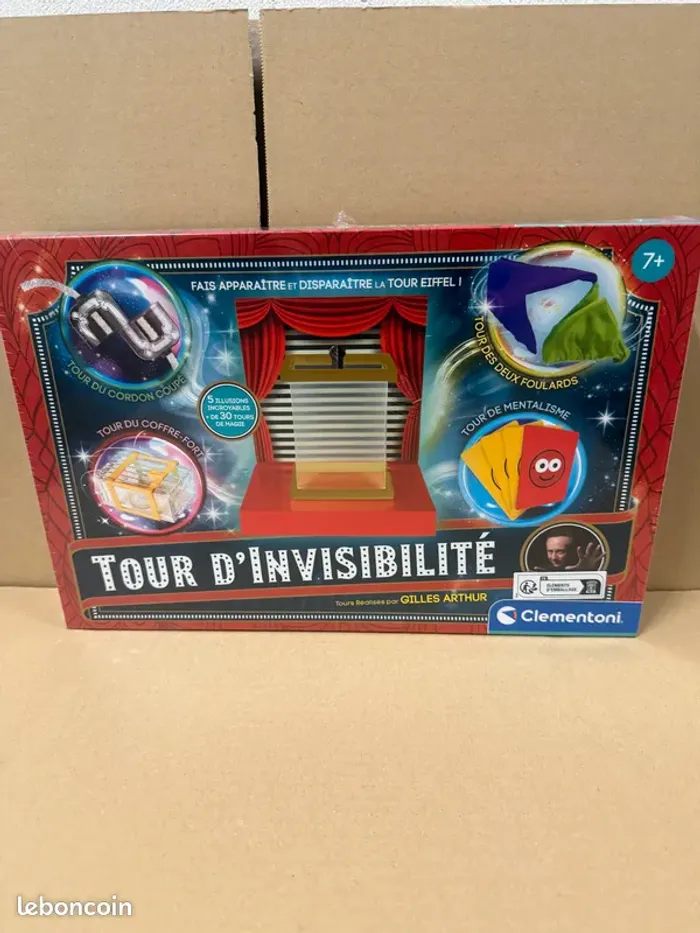 Tour d'invisibilité Clementoni