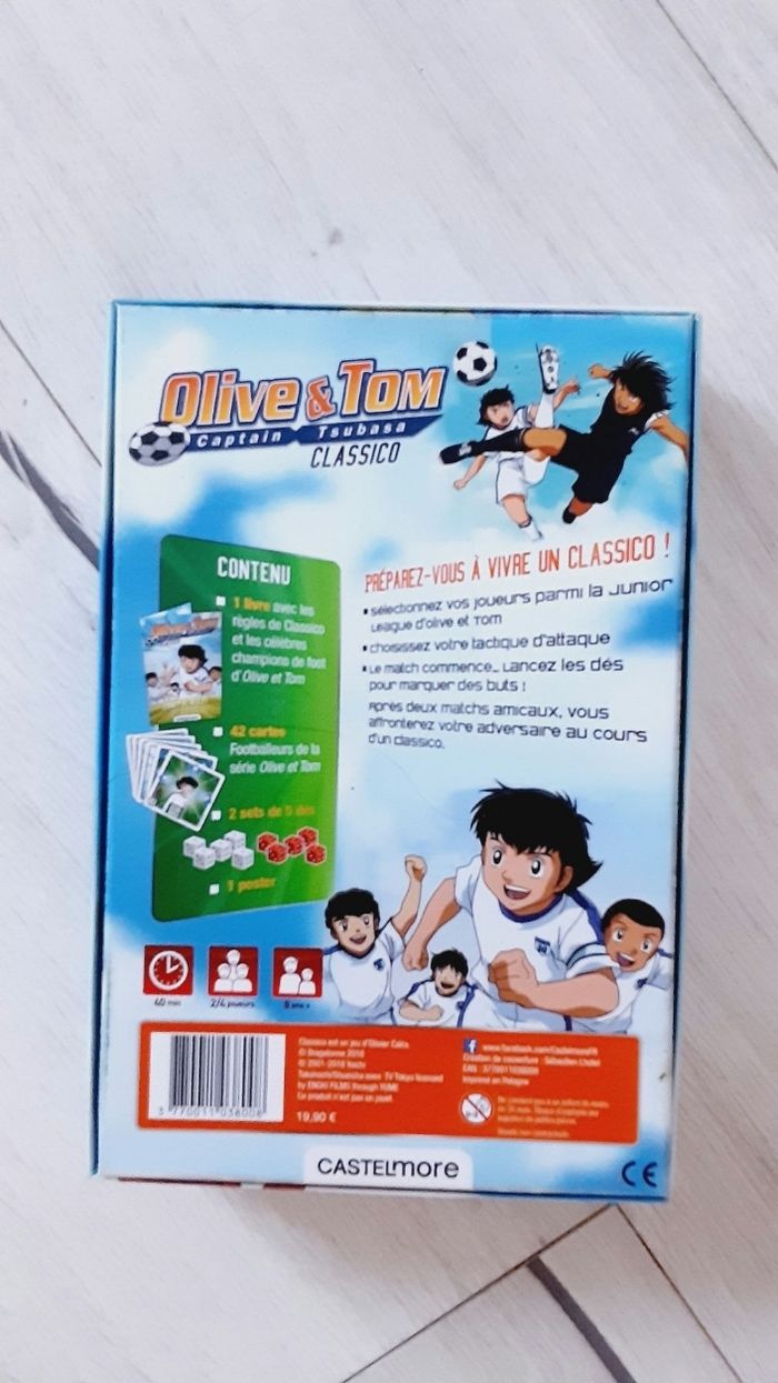 Jeu de société Castelmore Olive et Tom Captain Tsubasa classicisme neuf - photo numéro 6