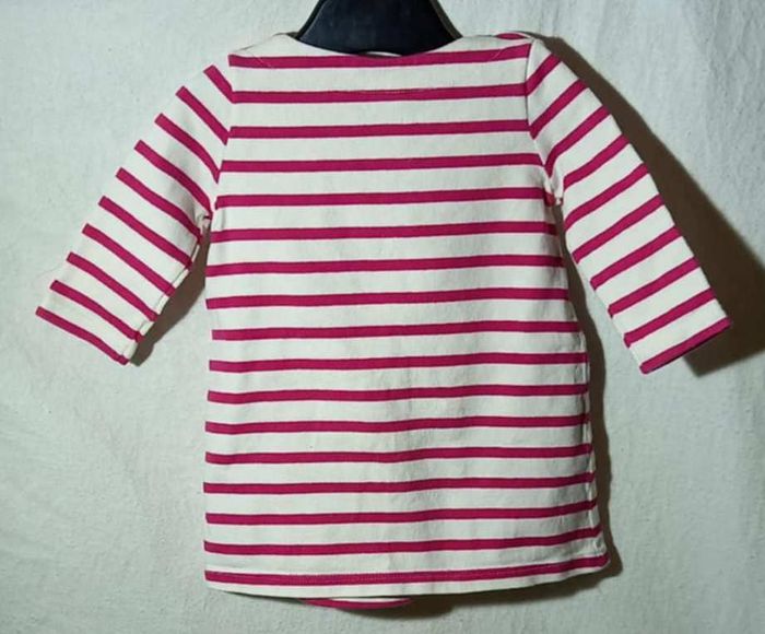 Robe marinière rose Petit Bateau - photo numéro 2