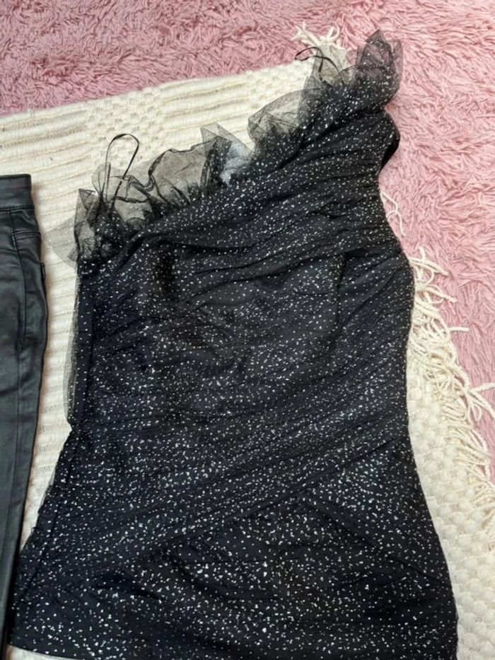Top pailleté en tulle T34 - photo numéro 2